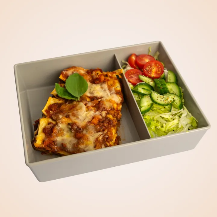 Gericht: Lasagne mit gemischtem Hack – frisch aus der LunchLoop-Küche