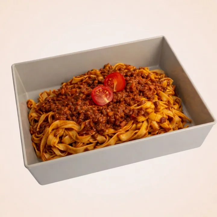 Gericht: Pasta Bolognese – frisch aus der LunchLoop-Küche